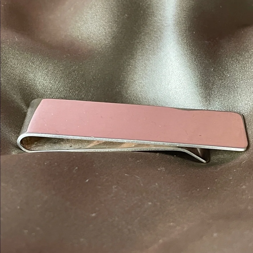 Estate Sterling Silver Money Clip 2.25”